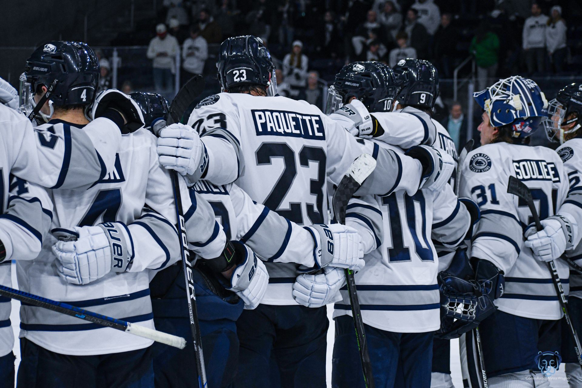 PSU celebrates whiteout win