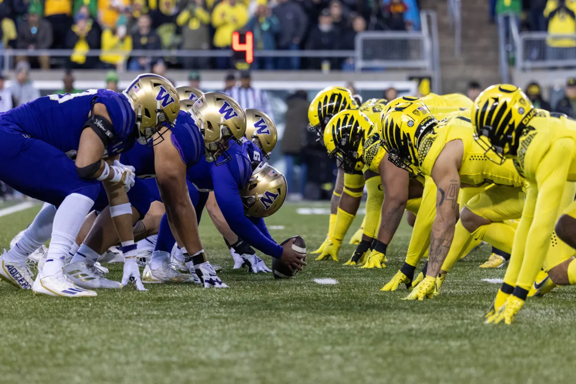 Oregon vs Washingtn