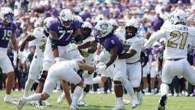 Still Shot from Colorado TCU game