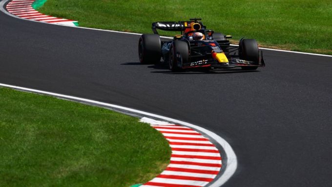 Max Verstappen at the Japanese Grand Prix