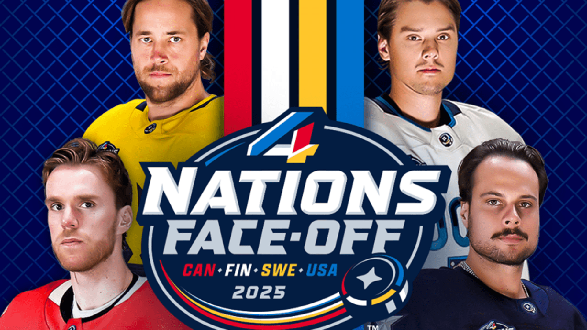 Four nations faceoff poster