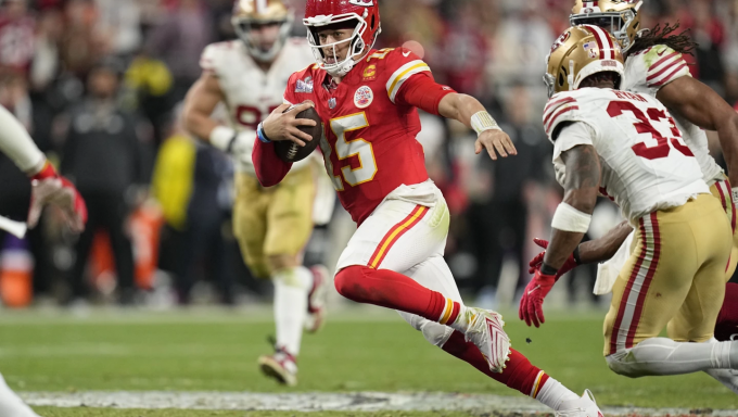Mahomes and the niners