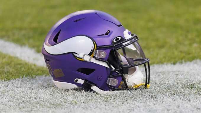 Minnesota Vikings helmet