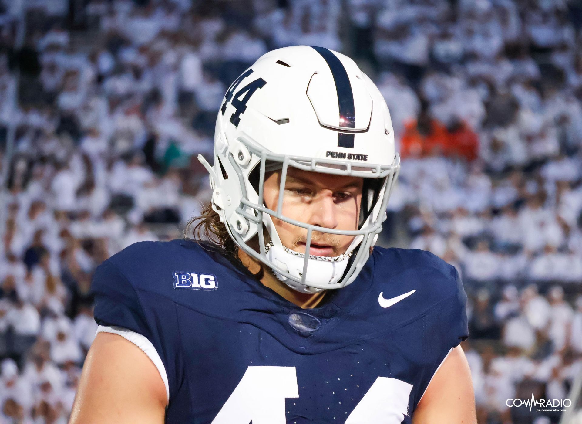 Tyler Warren on the field