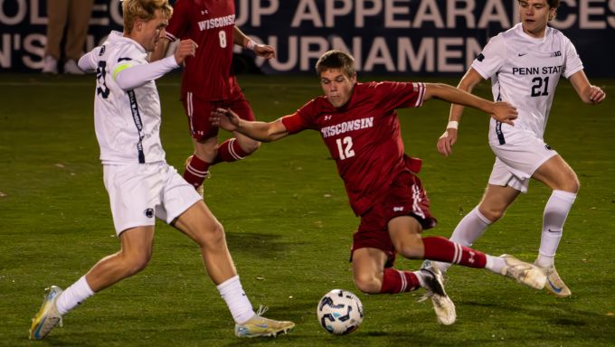 Men's soccer vs Wisconsin