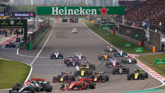 F1 racing