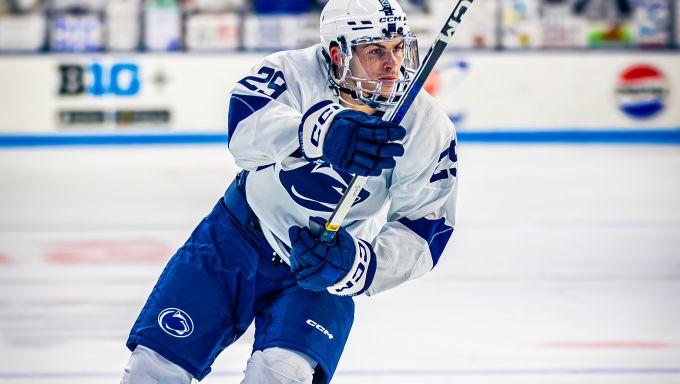 Reese Laubach against Minnesota