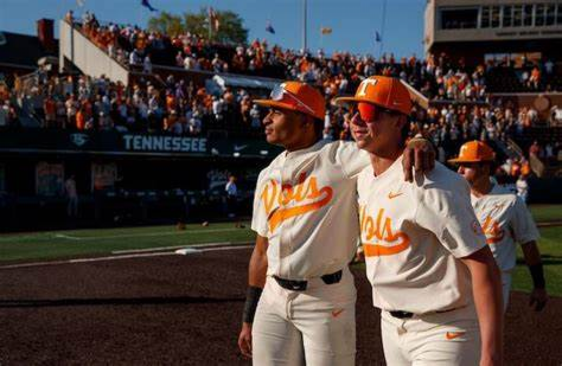 Tennessee Volunteers on the field