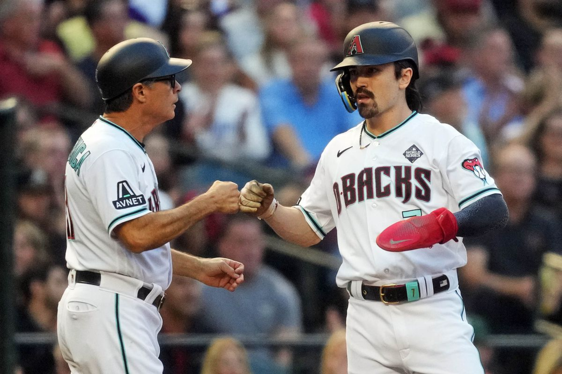 Corbin Caroll hitting a HR