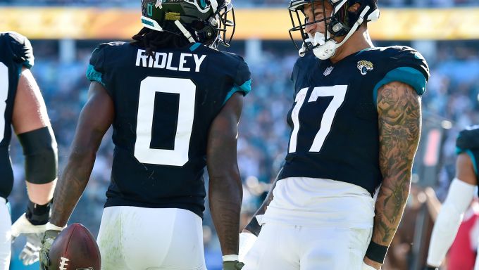 Calvin Ridley and Evan Engram