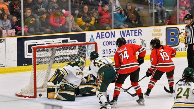 Clarkson vs. St. Lawrence women's hockey
