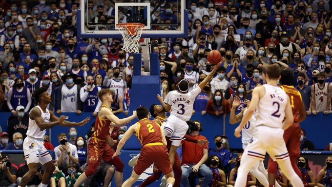 Kansas vs. Iowa State basketball