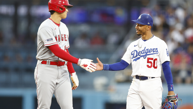 Shohei Ohtani and Mookie Betts
