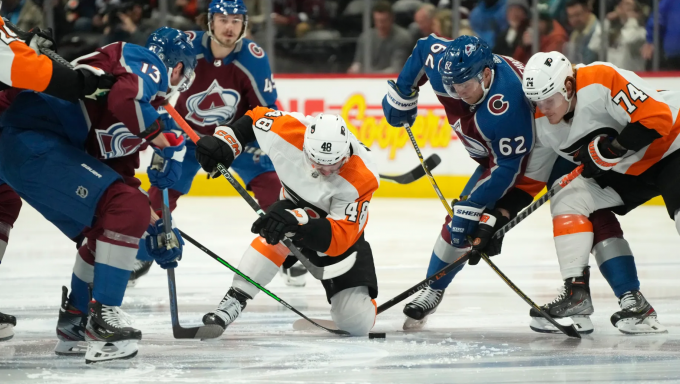 Flyers vs. Avalanche