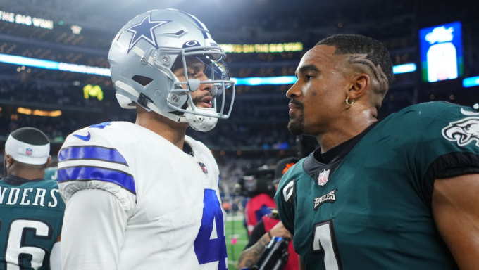 Dak Prescott and Jalen Hurts
