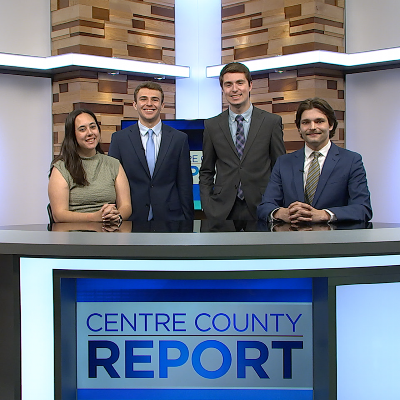 Centre County Report anchors at the desk