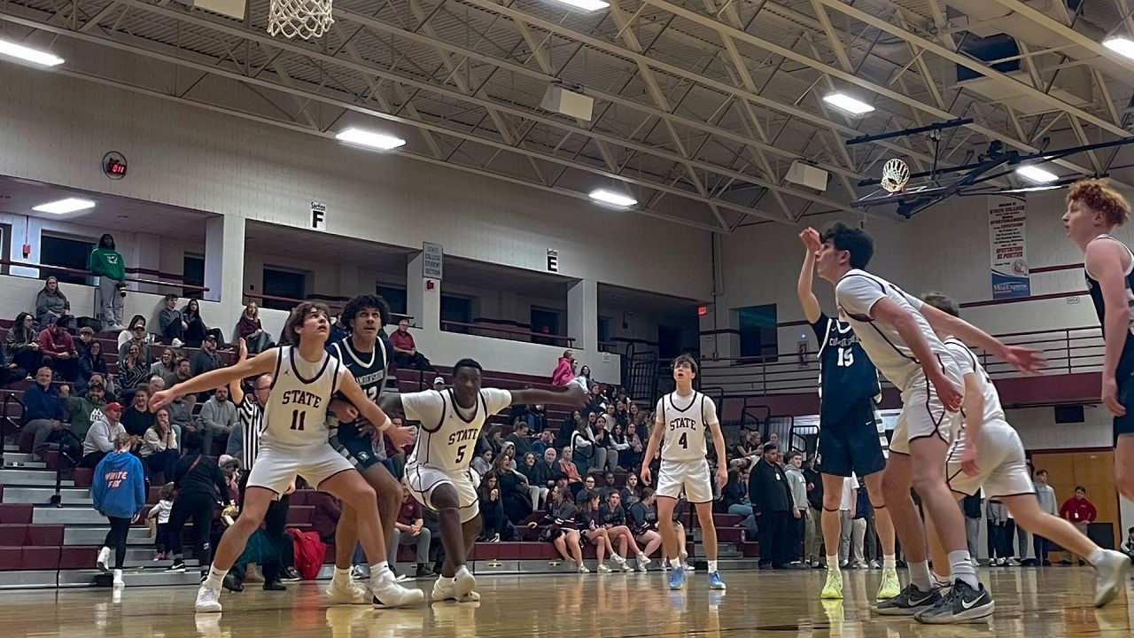 Chambersburg basketball foul shot