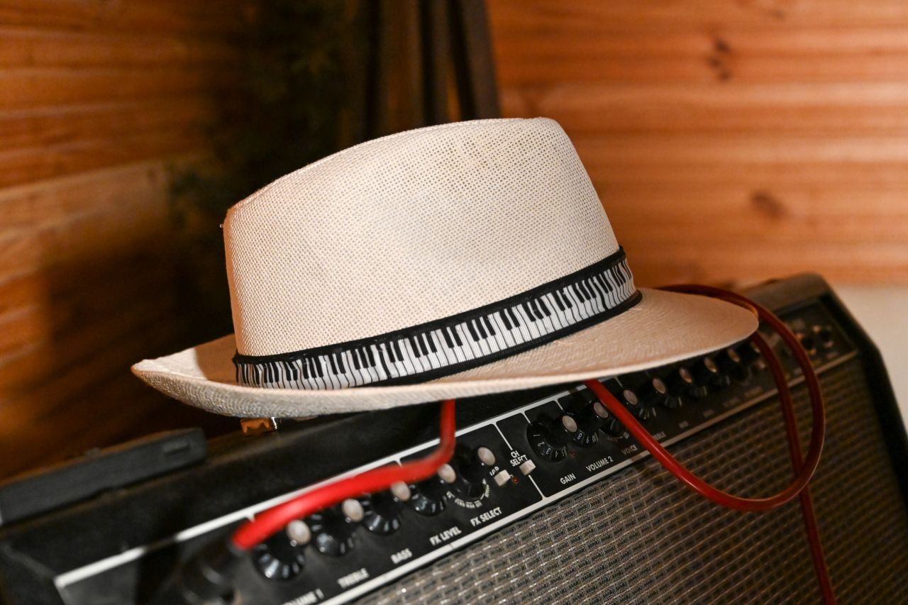 Murat Evgin's signature fedora