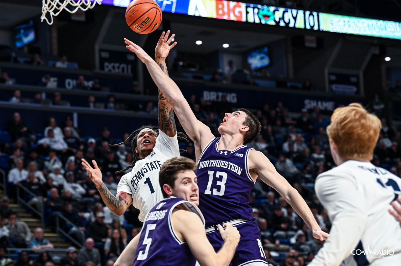 Penn State men’s basketball can’t hold off Northwestern, fall 7672