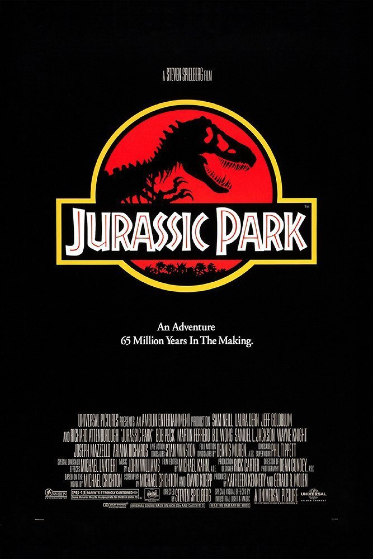 "Jurassic Park" poster