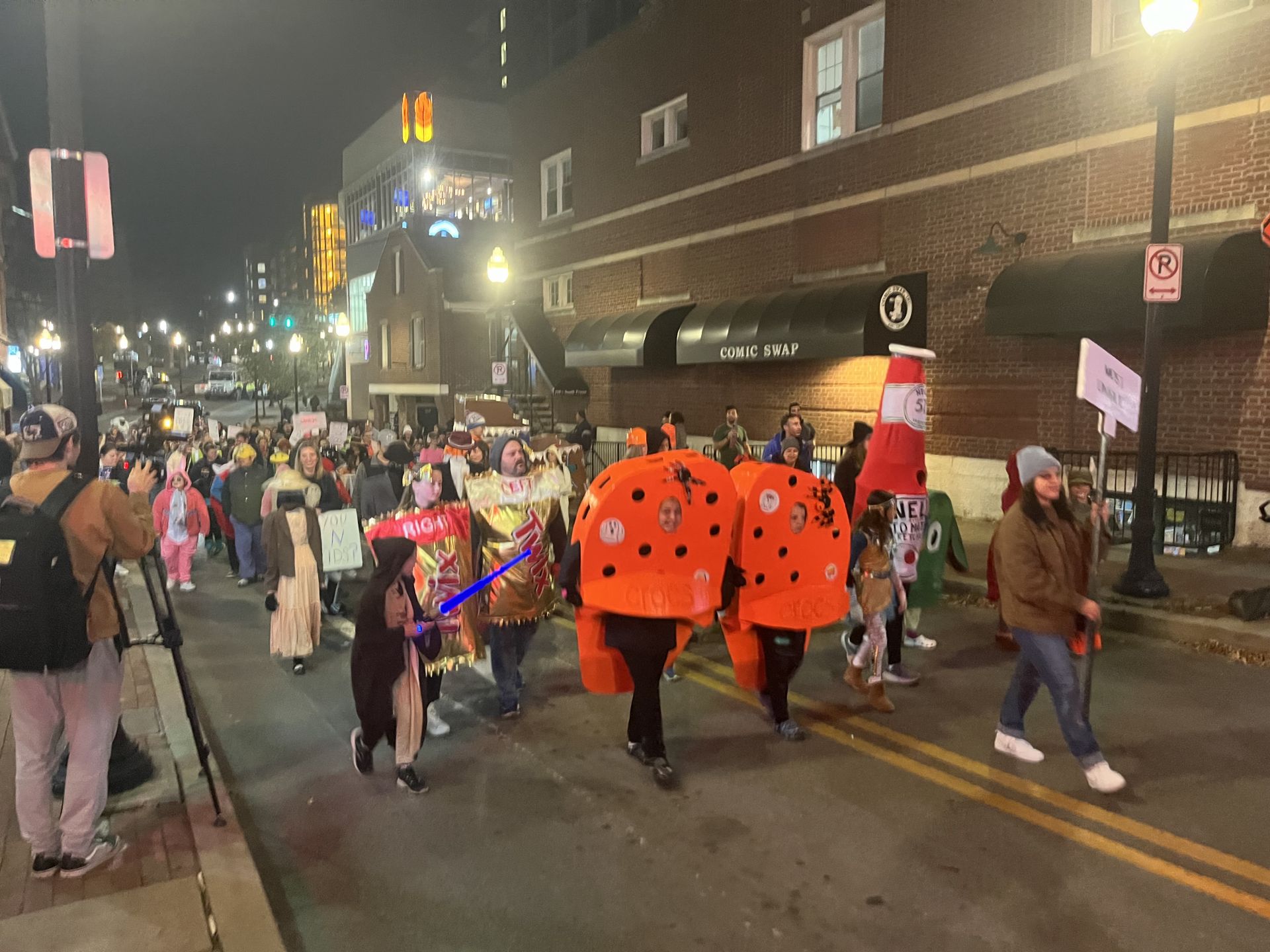 State College Halloween parade