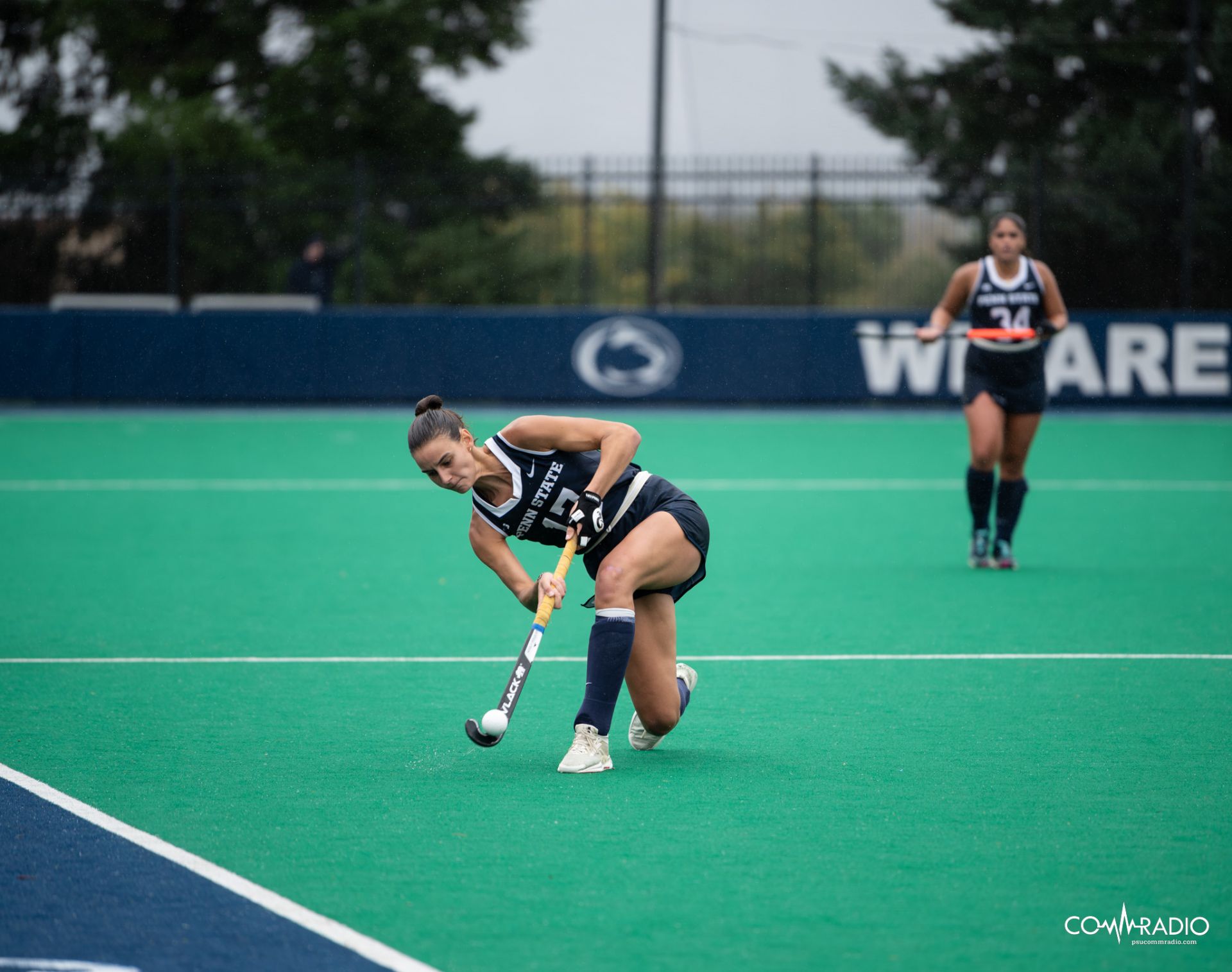 field hockey on the field