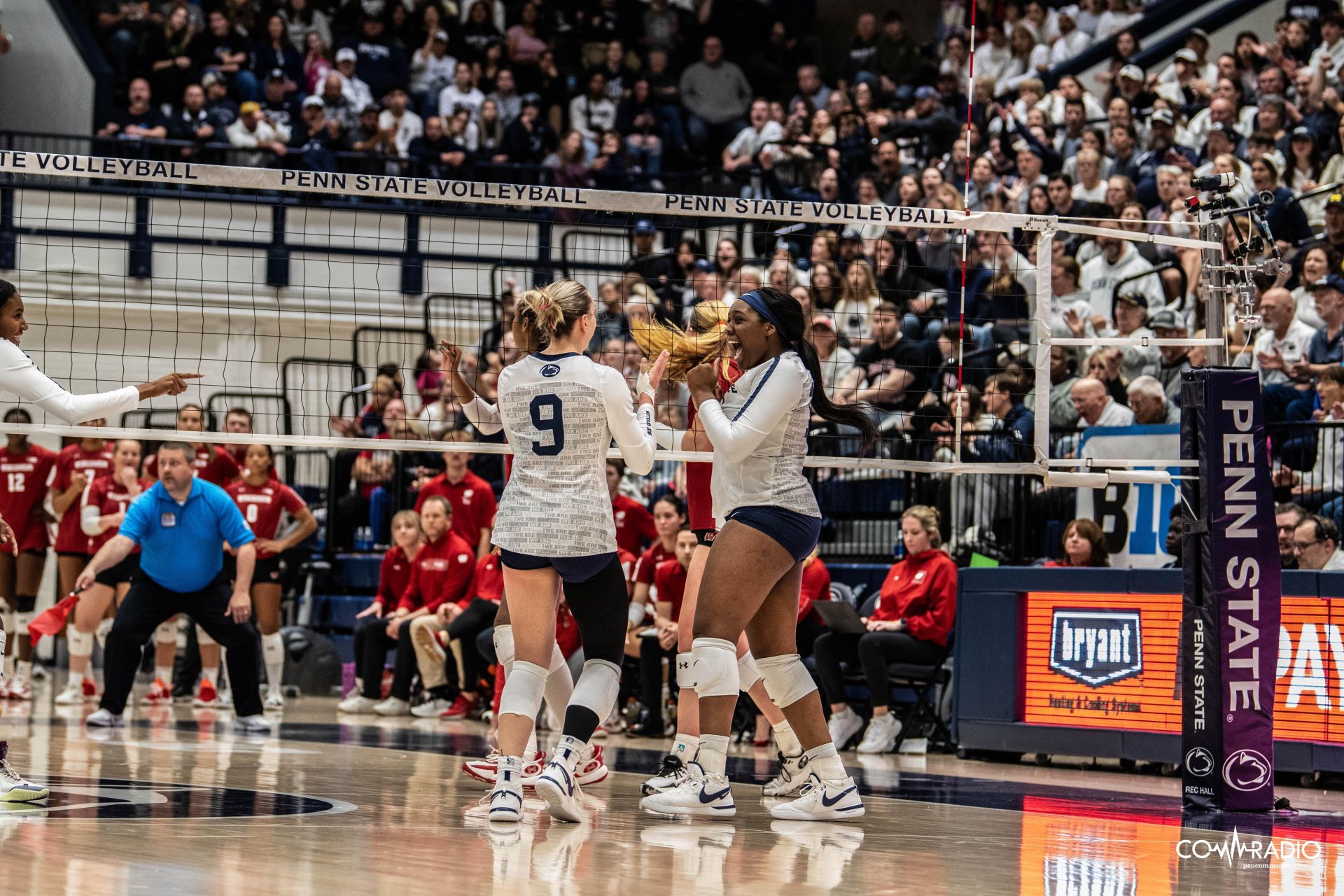 Jess Mruzik and Zoe Weatherington Celebrating after a Kill