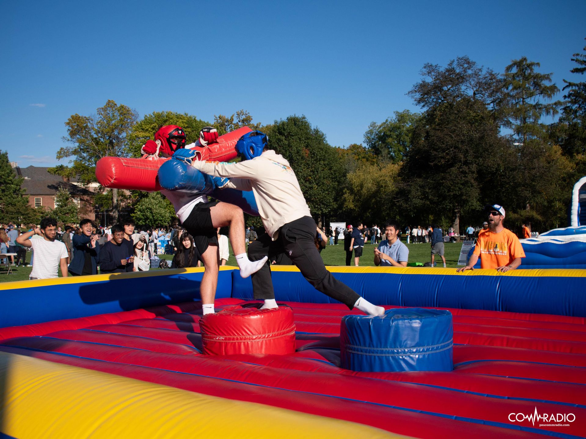 Penn State students enjoying the BoPS Carnival