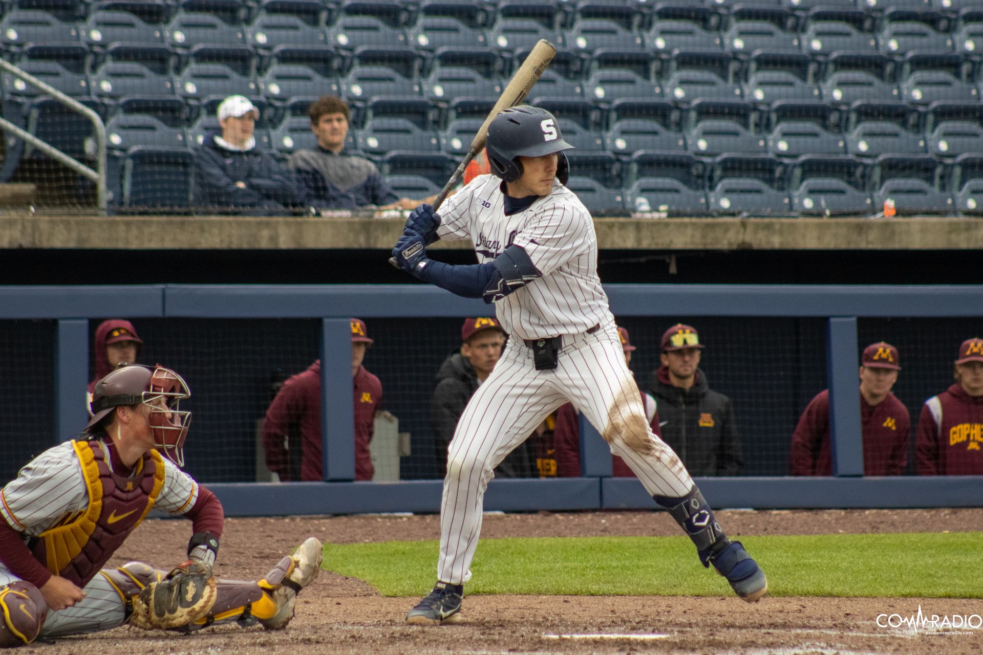 Grant Norris batting