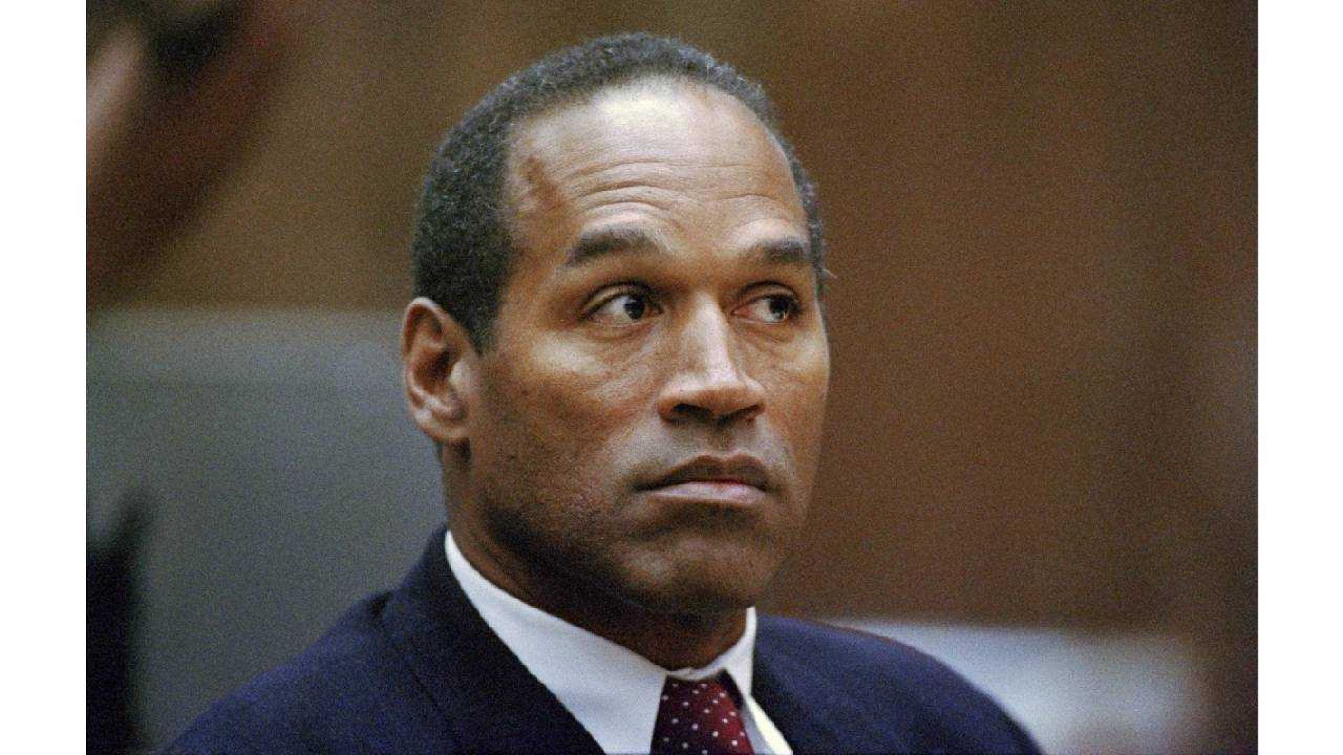 OJ Simpson during his murder trial