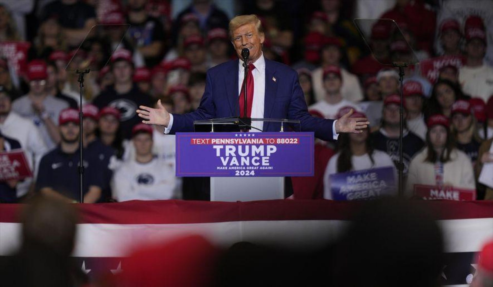 Trump at Penn State