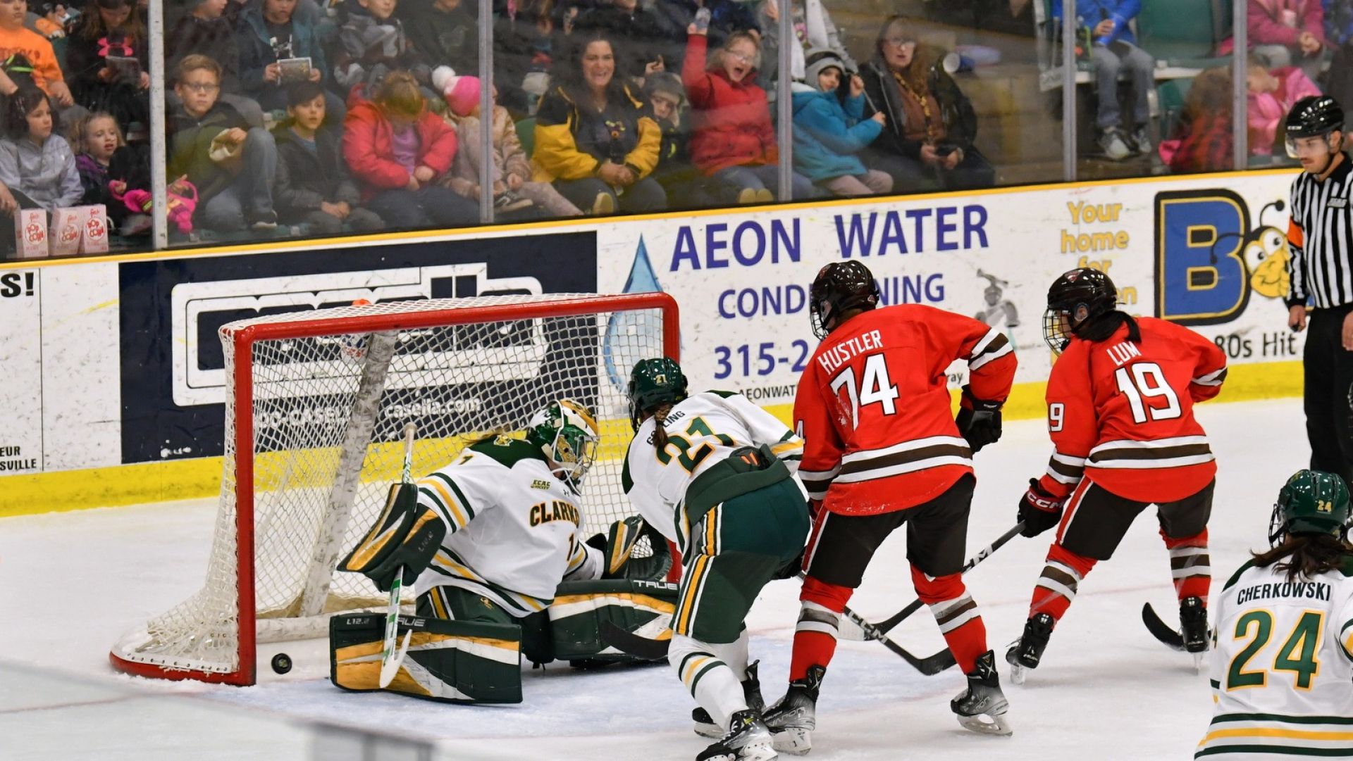 Clarkson vs. St. Lawrence women's hockey