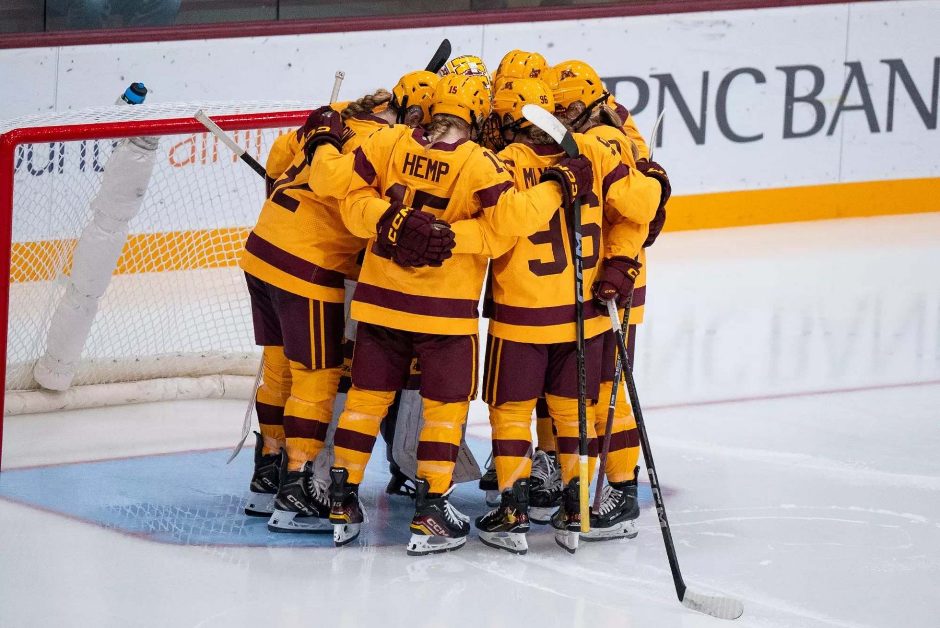 Minnesota team in a group