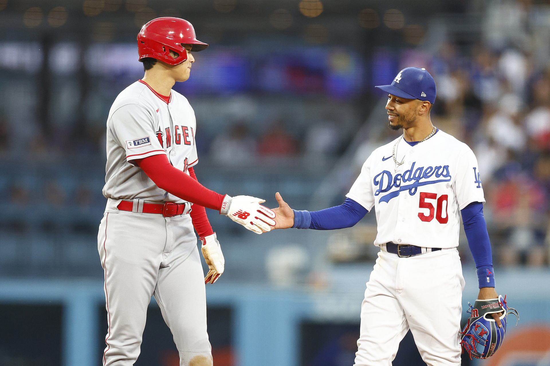 Shohei Ohtani and Mookie Betts