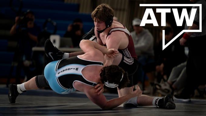 State College wrestler grapples with an opponent