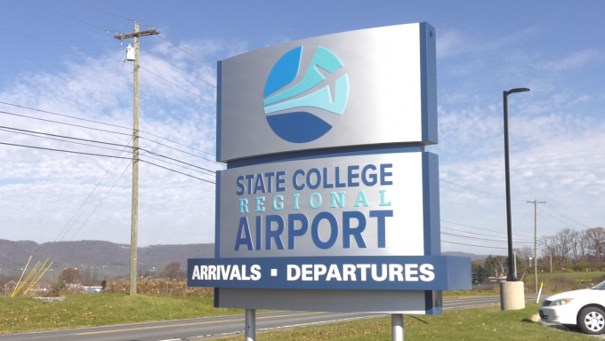 State College Regional Airport Sign