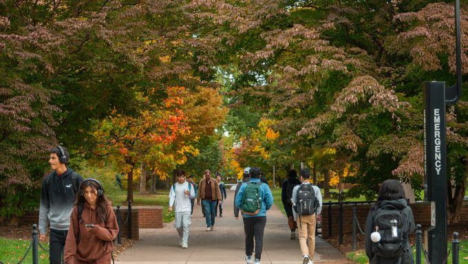 Photo of Penn State students