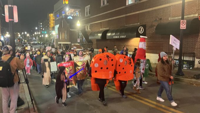 State College Halloween parade