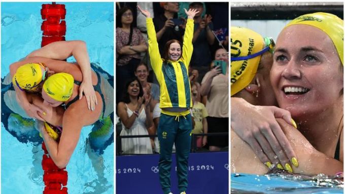 Olympic swimmers