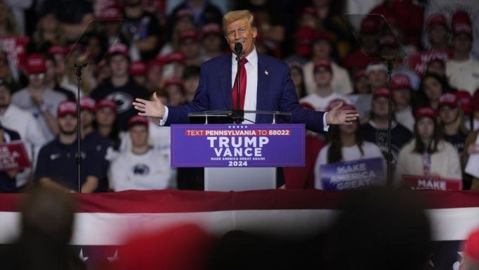 Trump at Penn State