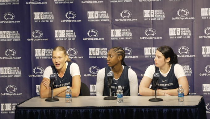 Ali Campbell, Jayla Oden and Moriah Murray at Local Media Day