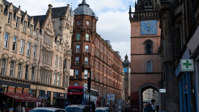 Clocktower in Glasgow