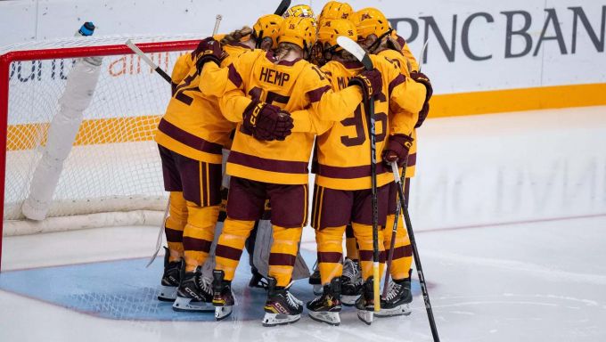 Minnesota team in a group