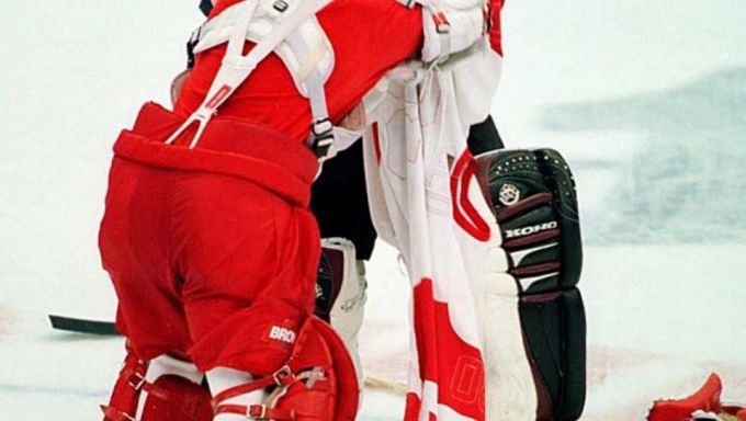 goalie fight