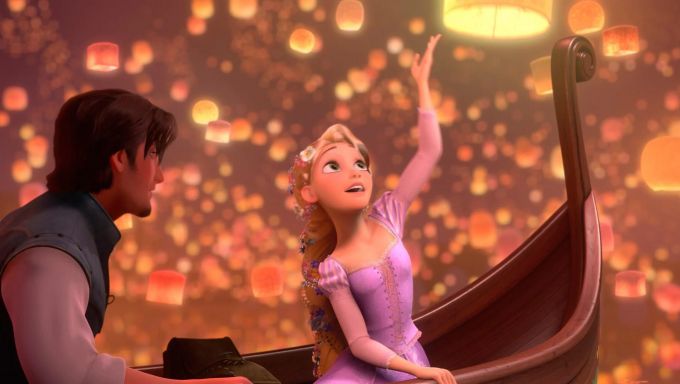 Scene from "Tangled"