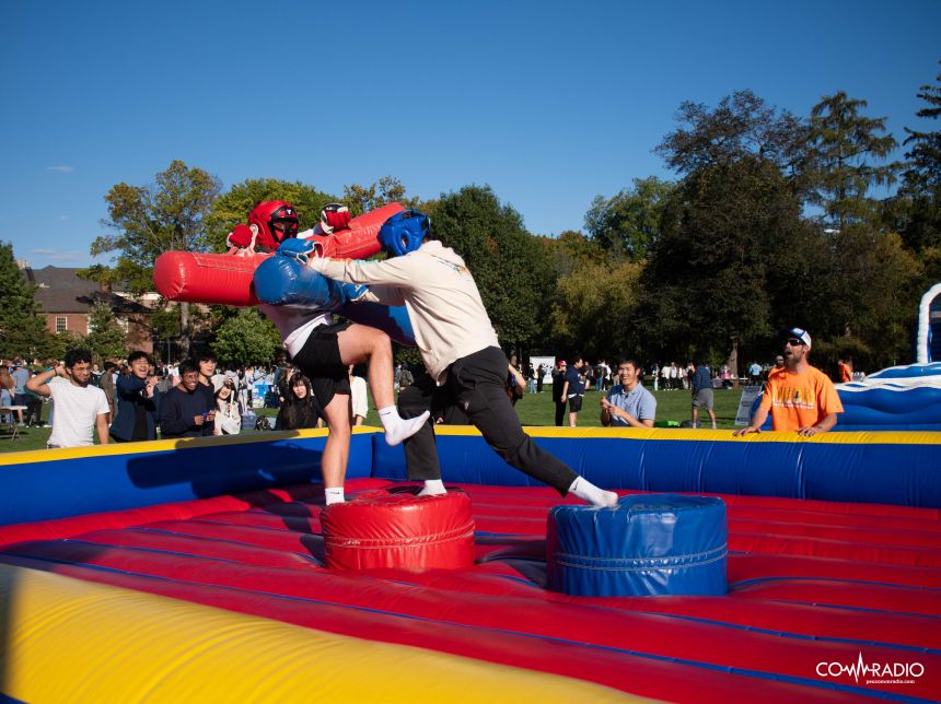 Photo from a Penn State Homecoming event