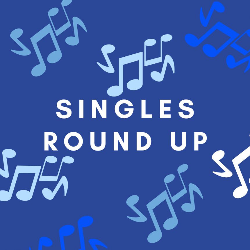 CommRadio Arts & Entertainment Singles Round Up Logo