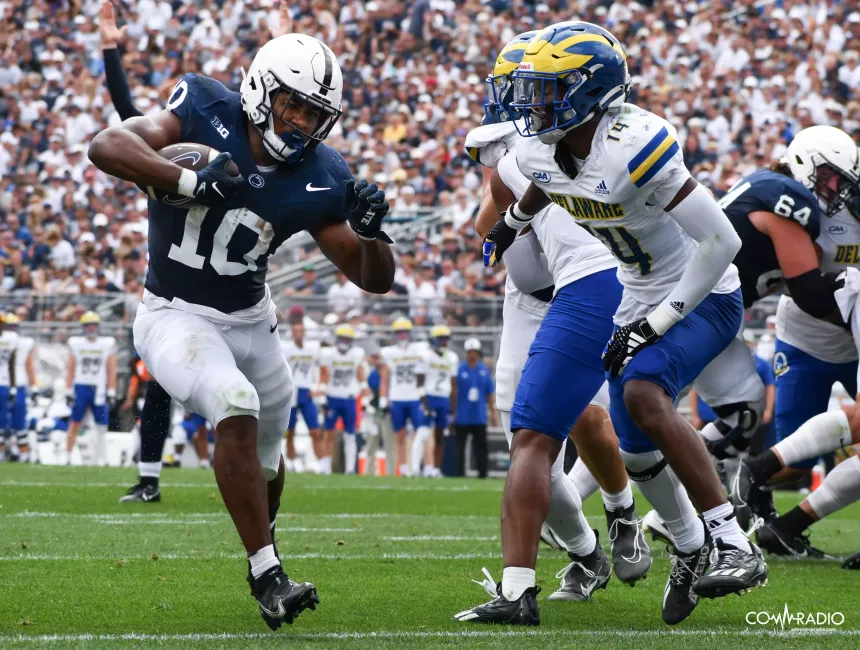 Penn State’s running back duo couldn’t be stopped in win over Delaware