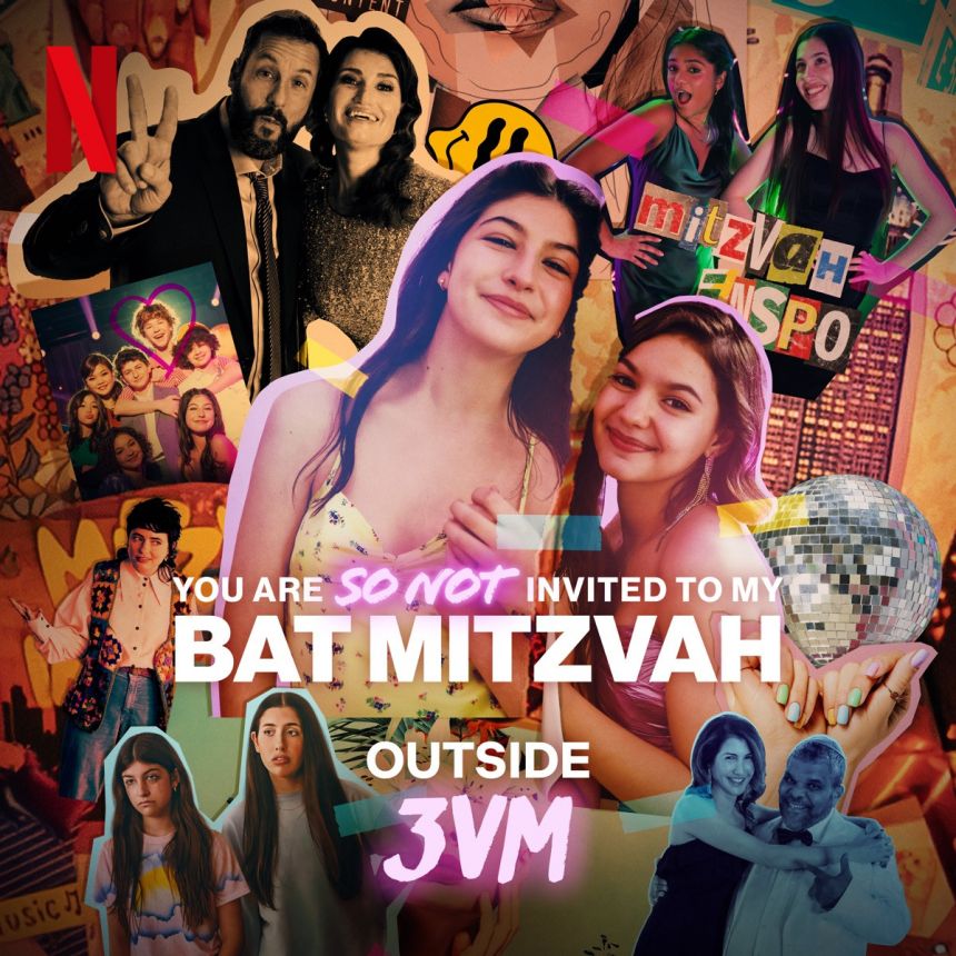 Poster for "You Are So Not Invited to My Bat Mitzvah" movie