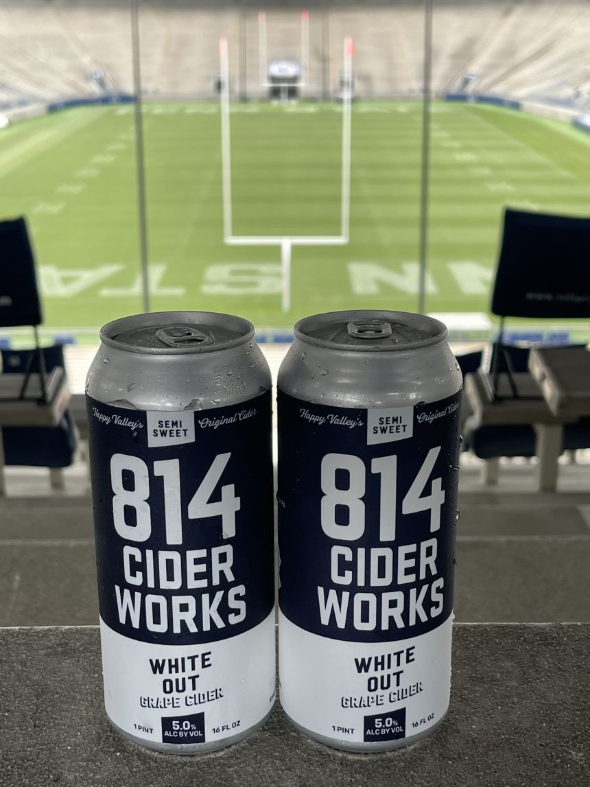 Photo of beer inside Beaver Stadium